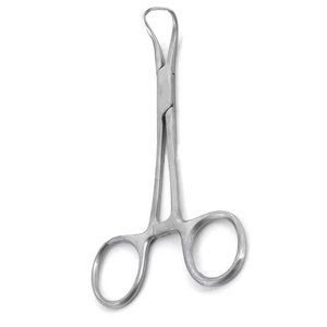 ที่หนีบผ้าขนหนูแบบมืออาชีพ Backhaus Forceps ชุบทอง สแตนเลสสตีล ขนาด 5 นิ้ว ชุดเครื่องมือผ่าตัดทางการแพทย์ - Product Image 3