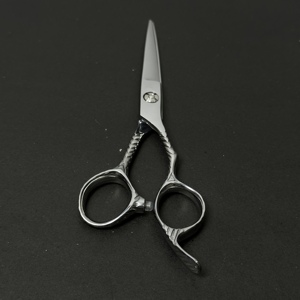 Ciseaux de barbier Dragon 440C, poignée ergonomique pour droitiers, acier inoxydable japonais, ciseaux professionnels pour la coiffure, outil de salon - Product Image 4