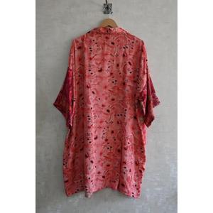 Silk Plus Size Breathable Patchwork Kimono Robe <b>Women</b> Long Boho Autumn Nightwear Gown Honeymoon <b>Lounge</b> Wear - Product Image 5