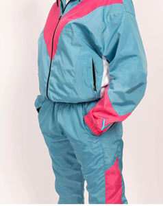Women's <b>White</b> Black Solid Casual Hooded Short Sports Wear <b>Set</b> Long Sleeve Regular Fit Full Waterproof Fleece <b>2</b> <b>Piece</b> Outfit 100% - Product Image 5