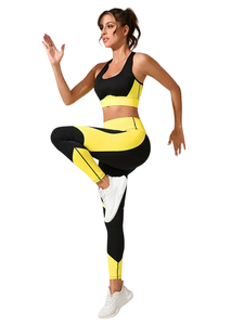 Ensemble de yoga élégant, tenue de sport performante pour la salle de sport et l'entraînement, vêtements de sport respirants et extensibles de qualité supérieure - Product Image 6