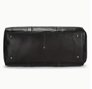 Bolsa de Viaje de Cuero de Gran Capacidad con Cierre de Cremallera Seguro, Bolsa de Transporte de Cuero Vintage Hecha a Mano para Viajeros Modernos - Product Image 3