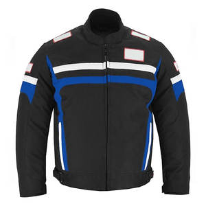Blouson de moto en textile sur mesure pour hommes, blouson de course de moto de haute qualité, designs disponibles, équipement de protection pour la conduite - Product Image 3