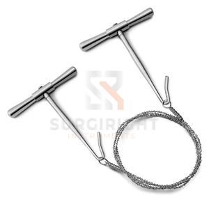Fil de scie Gigli en gros, qualité export, instrument chirurgical orthopédique pour la coupe osseuse, certifié CE Classe II, usage hospitalier - Product Image 1