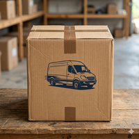 Caja de Cartón Corrugado Resistente y Grande para Mudanza, Diseño de Logotipo Personalizado, Color Personalizado, Tamaño Personalizado, Reciclable y Plegable
