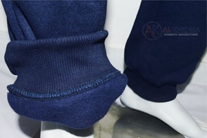 <b>Mens</b> Navy Blue 100% Cotton Fleece Casual Bottoms Drawstring Joggers Straight Leg Sweat <b>Trousers</b> Soft <b>Thermal</b> Sportswear - Product Image 4