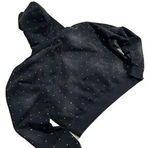 เสื้อฮู้ดดี้ผ้าฝ้าย 100% หนานุ่มคุณภาพสูง ปักลายเรียบๆ ย้อมสีพื้น พิมพ์ลายตัวอักษรตามสั่ง สไตล์สตรีทแวร์สุดเทรนดี้ แห้งเร็ว - Product Image 2