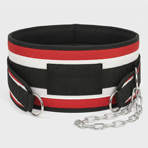 Ceinture de musculation professionnelle en néoprène robuste et écologique, design solide, respirante, imperméable, avec chaîne de sécurité pour la gym et le fitness - Product Image 6
