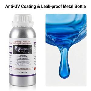 Kit de Restauración de Faros de Coche de Larga Duración, Líquido de 800 ml - Claridad Permanente y Protección UV, Fabricante Chino - Product Image 1
