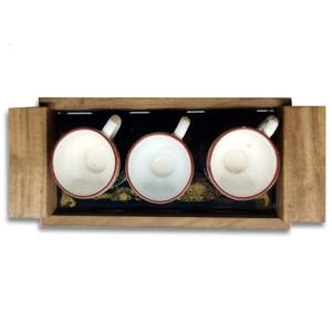 Plateau de service en résine et bois de qualité supérieure, artisanat décoratif personnalisable pour la maison et la restauration, disponible en gros depuis l'Inde - Product Image 4