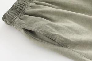 Shorts pour hommes en coton 100% de style streetwear personnalisé, 420g, coupe ample vintage avec cordon de serrage, effet délavé à l'acide - Product Image 6