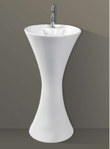 Lavabo de una Pieza ELITE L435 W435 H860mm para Baño, para Uso en Hoteles, Escuelas, Hospitales, Villas y Apartamentos - Product Image 2