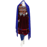 Produit en promotion : Robe pantalon pour femmes avec dupatta, robe tribale afghane, nouvelle collection 2023, robe tribale afghane tendance pour femmes