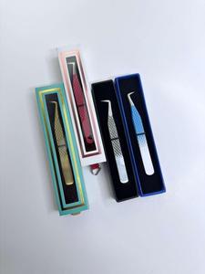 Pince à épiler GETUP BROSONS IMPEX Courbe/90 Degrés, Isolation Précise, Acier Inoxydable Durable, Antistatique, 10mm, Lisse, pour Cils - Product Image 1