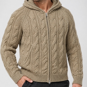 Trendy <b>Retro</b> Knitted Soccer Jersey Striped Sleeve Loose Fit Lightweight Fashion Streetwear Football Uniform - Product Image 2
