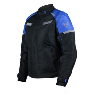 Chaqueta Deportiva Corta Personalizada, Ajustada, Negra con Franjas Rojas, para Deportes al Aire Libre, Impermeable, para Motociclistas, Talla XL - Product Image 2