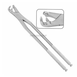 Outil dentaire vétérinaire manuel en acier inoxydable de haute qualité pour la chirurgie buccale des chevaux, forceps pour l'extraction des molaires, toutes tailles - Product Image 5