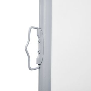 Auvent latéral crème rétractable 55.1 "x 236.2" moustiquaire de porte et de fenêtre - Product Image 5