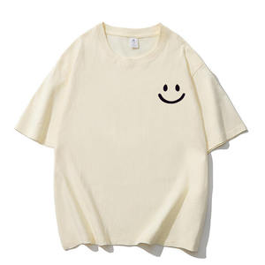 Camiseta Personalizada 2026 Oversize con Cuello Redondo, 180 Gramos, Tejido de Punto, Manga Corta, Impresión Digital, Patrón Gráfico de Letras Sencillas - Product Image 4