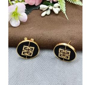 Encantadores Pendientes de Zirconia Chapados en Oro de Latón de la Mejor Calidad para Mujeres y Niñas, Colección para Fiestas y Eventos Nocturnos - Product Image 1