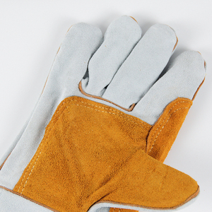 Heavy-Duty Welding Gloves and Anti-Slip Safety Welding Gloves XL Size Oven Protective Leather Working Gloves <b>Heat</b> Resistant - Product Image 6