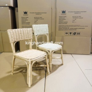 Sillas Infantiles de Ratán Hechas a Mano de Grado Comercial para Alquiler de Eventos, Muebles para Fiestas, Mimbre Natural, Fábrica OEM - Product Image 4