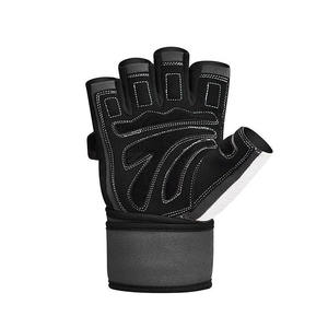 QASWA SPORTS Professional Weightlifting Gloves Leather for Closure Unisex Design-Enhanced Grip Support Breathable Fabric - Product Image 3