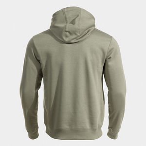 เสื้อฮู้ดดี้ผ้าฟลีซหนานุ่มสำหรับผู้ชาย แบรนด์โลโก้สั่งทำพิเศษ 500gsm 600gsm ผ้าฝ้ายหนา ทรงโอเวอร์ไซส์ ทรงบ็อกซี่  แบบครอป - Product Image 3