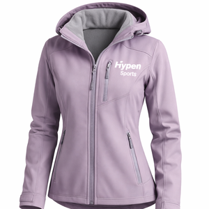 Chaqueta Softshell de Buena Calidad para Mujer, Ligera, Bordada, Ecológica, para Campamento al Aire Libre, Todas las Tallas - Product Image 1