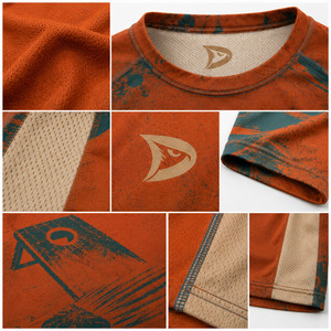 Camiseta Deportiva Personalizada para Hombre, Estilo Desgastado, Malla Transpirable, Sublimada, para Torneos - Product Image 6