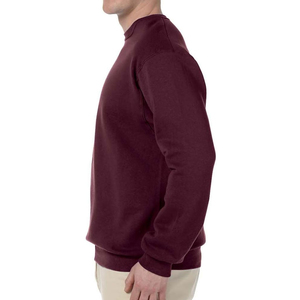 เสื้อสเวตเชิ้ตคอกลมผู้ชาย ผ้าฝ้ายฟลีซ 100% สีพื้น ทรงปกติ สวมใส่สบายๆ สำหรับฤดูใบไม้ร่วง - Product Image 1