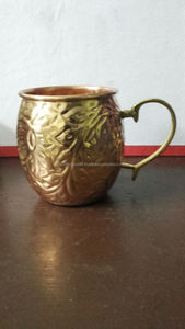 Juego de Tazas de Cobre Metálico Vintage con Tapa, Ecológico para Uso Diario en el Hogar, para la Ingesta Diaria de Agua y la Salud - Product Image 5