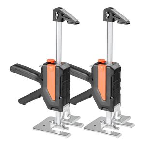 2 Pezzi Martinetti Manuali in Metallo da 200 kg con Braccio da 19,5 cm e Livella Magnetica - Strumento Funzionale per Ferramenta - Product Image 1