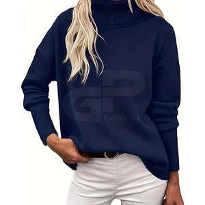Sudadera Personalizada para Mujer, Cuello Alto, Felpa Suave, Manga Larga, Estilo Casual Deportivo, Ropa de Invierno Cálida - Product Image 6