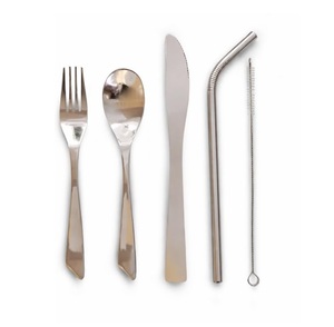 Ensemble de couverts en acier inoxydable écologiques pour réceptions élégantes et usage quotidien à prix de gros - Product Image 1