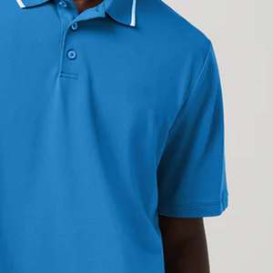 Breathable Material Private Label Manufacturing Export Quality Cheap Rate Smart Casual Summer Wear Classic <b>Collared</b> Men <b>T</b> <b>Shirt</b> - Product Image 4
