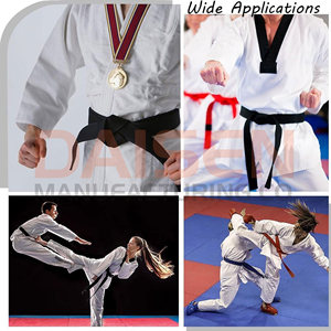 Cinturón de Karate Ligero de Primera Calidad para Artes Marciales, BJJ, MMA, Ropa Deportiva de Entrenamiento, Diseño Cómodo - Product Image 3