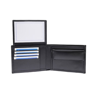 Portefeuille en cuir de vachette premium pour homme, portefeuille fin à double pli en cuir à poils, fait main, cuir naturel durable de haute qualité - Product Image 2