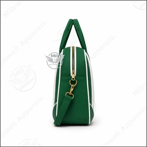 Bolsa de Viaje Personalizada Chi Eta Phi 1932 Verde Amarillo para Mujer, con Cierre de Cremallera, Ligera, Portátil, de Nailon Resistente - Product Image 3