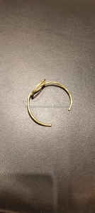 Brazalete de latón ajustable Golden Mirage, pulsera abierta hecha a mano de primera calidad para mujer elegante, colección de joyas - Product Image 3