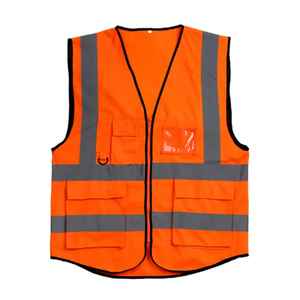 Chaleco de Seguridad Reflectante de Alta Visibilidad con Logotipo Personalizado, Uniforme de Trabajo para Ingenieros de Seguridad, No Tóxico, Unisex - Product Image 6