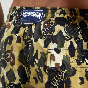 Temperature-Sensitive Color-Changing Casual Board Shorts <b>Men</b> Swim <b>Trunks</b> Quick Dry Eco-Friendly Breathable Surfing Swimwear - Product Image 4