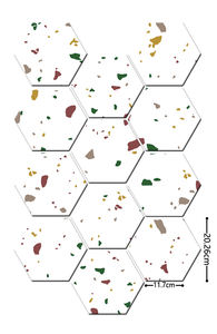 Vinilos Decorativos Hexagonales de PVC SXP Modernos en Oferta, Adhesivos para Pared <span class=keywords><strong>con</strong></span> Efecto Mármol, Autoadhesivos, Impermeables, Decoración para Pared de <span class=keywords><strong>Cocina</strong></span> y Baño - Product Image 4