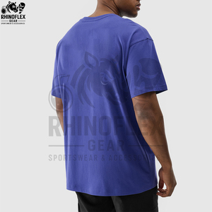 เสื้อยืดโอเวอร์ไซส์ผู้ชาย แขนสั้น ผ้าฝ้าย 100% สไตล์ลำลอง พิมพ์ลายด้วยความร้อน แห้งเร็ว ระบายอากาศได้ดี - Product Image 2