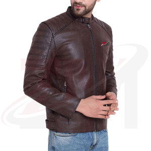 Chaqueta de cuero de primera calidad, cómoda y transpirable para hombre, ideal para la venta en línea. - Product Image 3