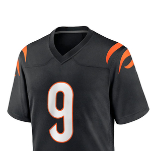 Stylish Custom Logo <b>Light</b> Blue & Maroon Football Jersey Premium American Football Jersey Stitched Printed Football Jersey - Product Image 4