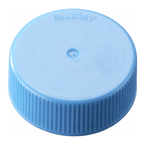 Capsules à vis plates en polyéthylène Falcon pour tubes de 50 ml, usage stérile en laboratoire - Product Image 2