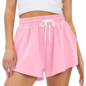 Pantalones Cortos Deportivos de Moda para Mujer, Pantalones Cortos Deportivos de Algodón para Gimnasio - Product Image 1