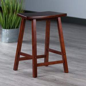 Taburete de madera de estilo rústico, perfecto para decoración de casas de campo, hogares rurales e interiores de inspiración vintage. - Product Image 2