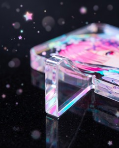 Expositor Acrílico Holográfico Personalizado, Resistente y Pulido, con Diseño Atractivo que Muestra tu Anime Favorito - Product Image 2